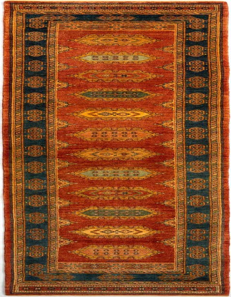 Detail image of 2' 10 x 12' 8 Luribaft Wool Runner Rug
