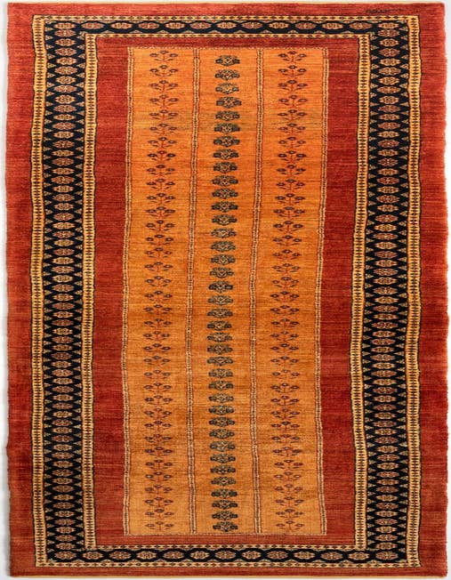 Detail image of 3' x 12' 8 Luribaft Wool Runner Rug