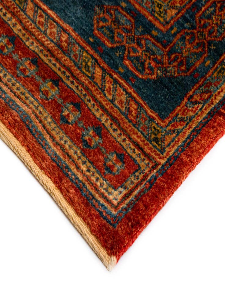 Detail image of 2' 8 x 13' 2 Luribaft Wool Runner Rug