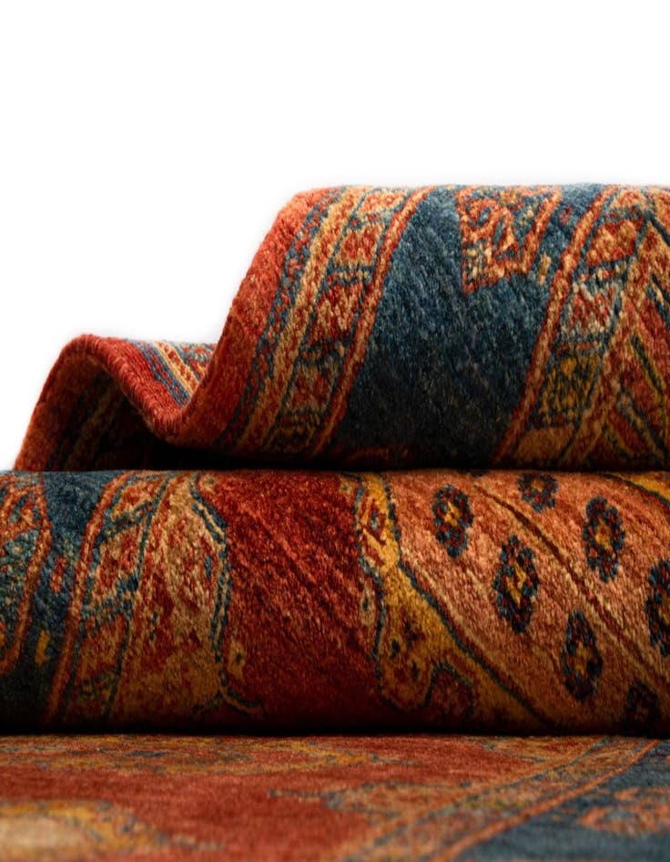 Detail image of 2' 8 x 13' 2 Luribaft Wool Runner Rug