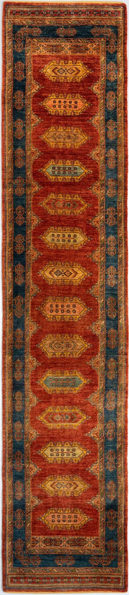 2' 8 x 13' 2 Luribaft Wool Runner Rug