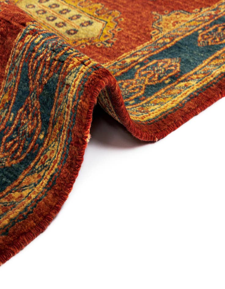 Detail image of 2' 8 x 13' 9 Luribaft Wool Runner Rug