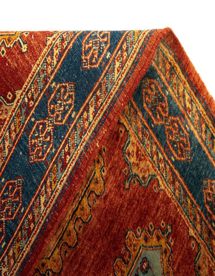Detail image of 2' 8 x 13' 9 Luribaft Wool Runner Rug