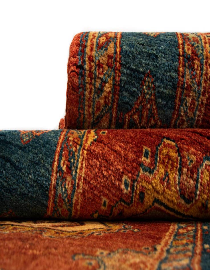 Detail image of 2' 8 x 13' 9 Luribaft Wool Runner Rug