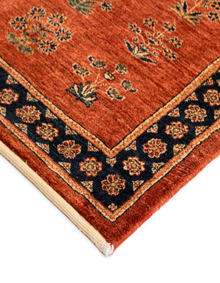 Detail image of 2' 4 x 9' 5 Luribaft Wool Runner Rug