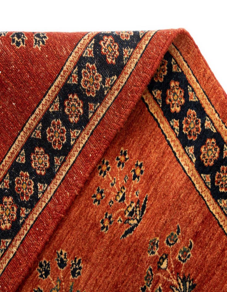 Detail image of 2' 4 x 9' 5 Luribaft Wool Runner Rug