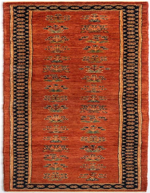 Detail image of 2' 4 x 9' 5 Luribaft Wool Runner Rug