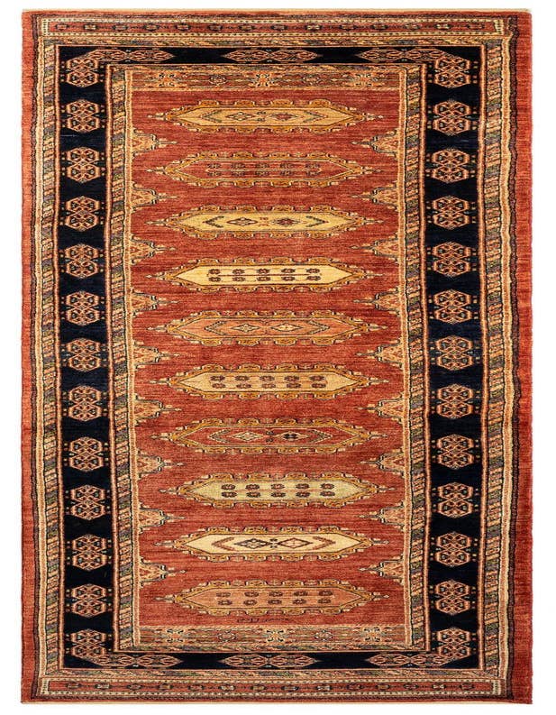 Detail image of 2' 11 x 9' 9 Luribaft Wool Runner Rug