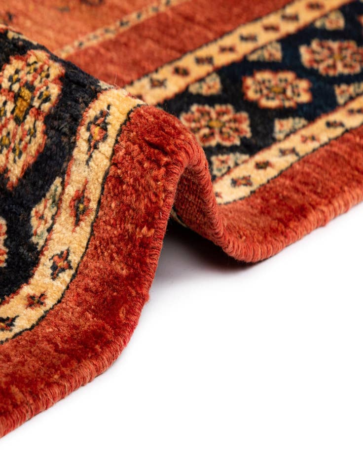 Detail image of 2' 9 x 9' 6 Luribaft Wool Runner Rug