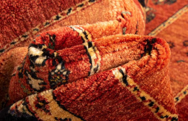 2' 9 x 9' 6 Luribaft Wool Runner Rug