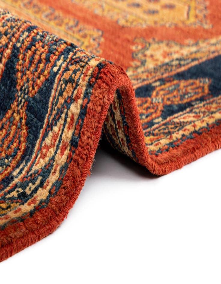 Detail image of 2' 8 x 11' 3 Luribaft Wool Runner Rug