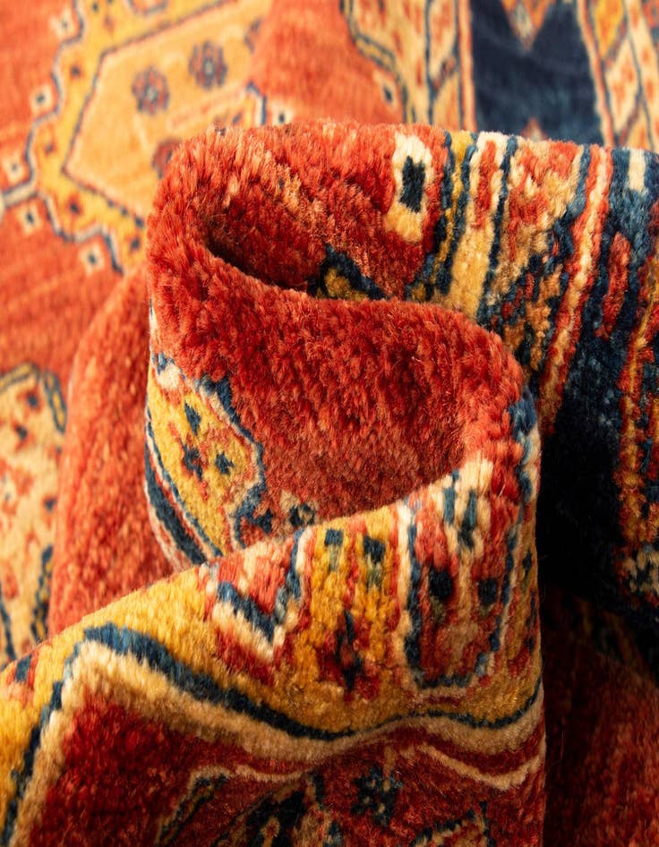 Detail image of 2' 8 x 11' 3 Luribaft Wool Runner Rug