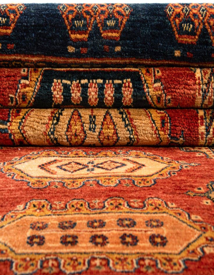 Detail image of 2' 8 x 11' 3 Luribaft Wool Runner Rug