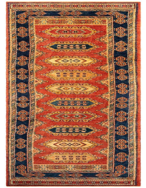 Detail image of 2' 8 x 11' 3 Luribaft Wool Runner Rug