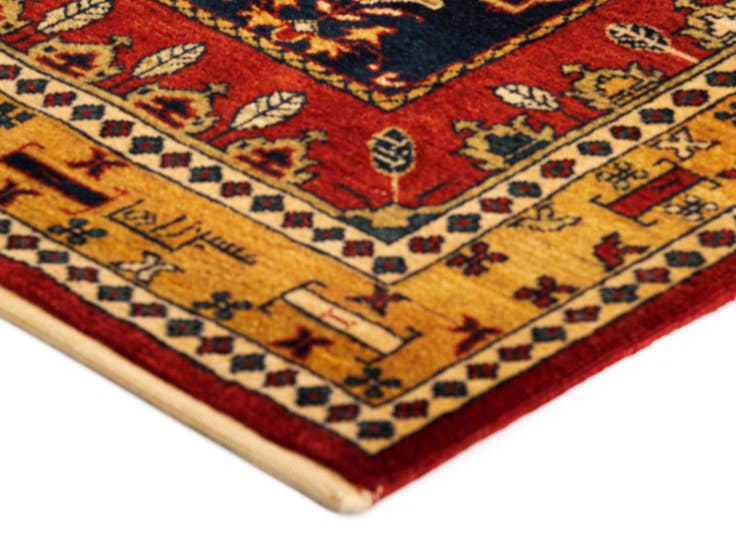 Detail image of 2' 8 x 9' 11 Luribaft Wool Runner Rug