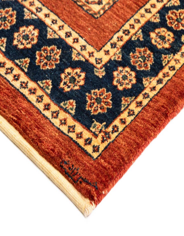 Detail image of 2' 7 x 9' 8 Luribaft Wool Runner Rug