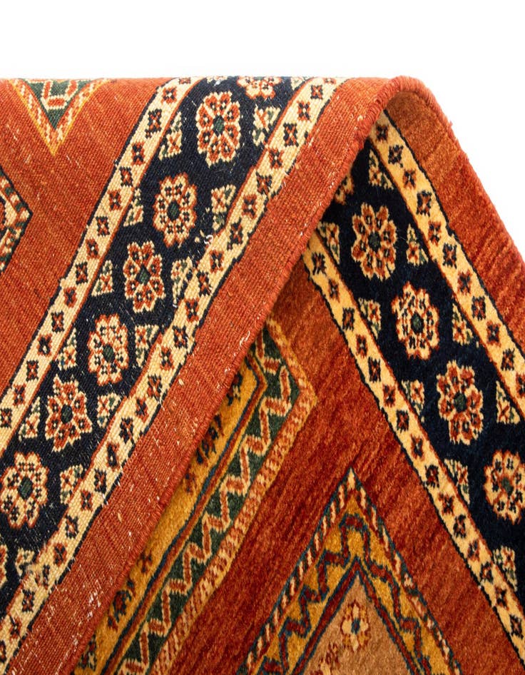 Detail image of 2' 7 x 9' 8 Luribaft Wool Runner Rug