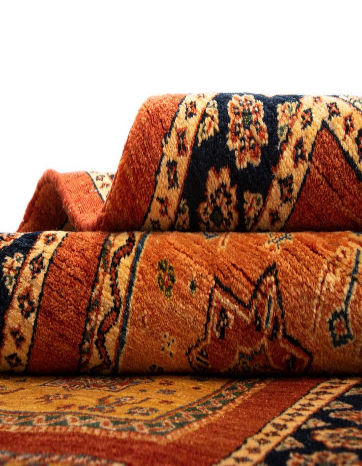 Detail image of 2' 7 x 9' 8 Luribaft Wool Runner Rug