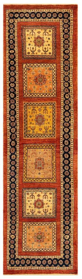 Detail image of 2' 7 x 9' 8 Luribaft Wool Runner Rug