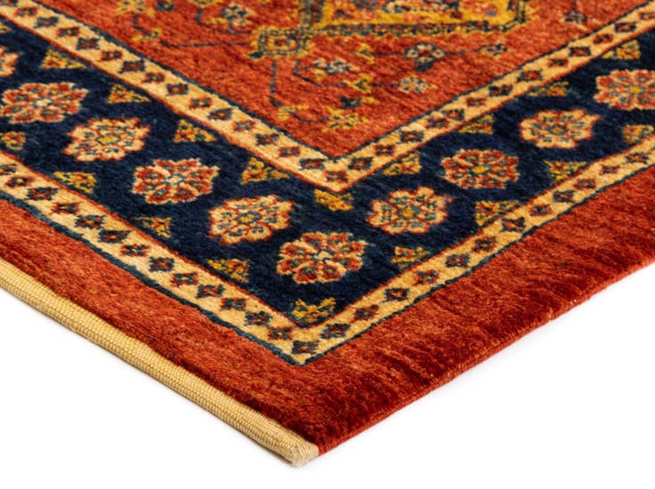 Detail image of 3' x 12' 10 Luribaft Wool Runner Rug