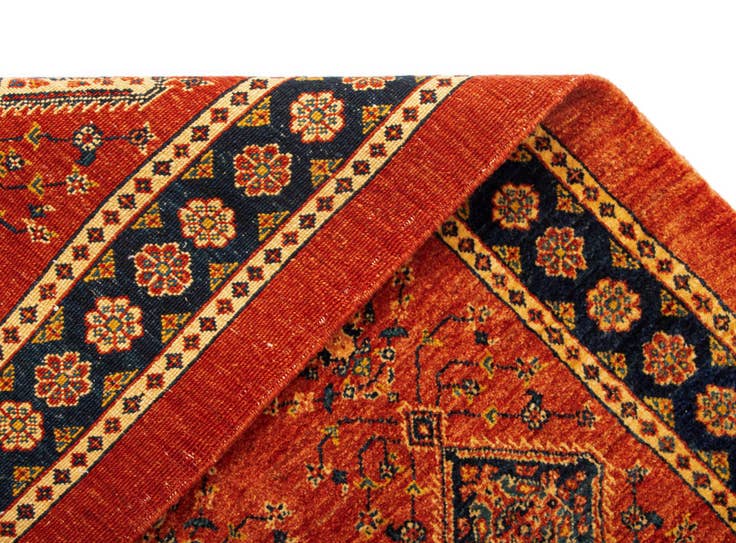 Detail image of 3' x 12' 10 Luribaft Wool Runner Rug