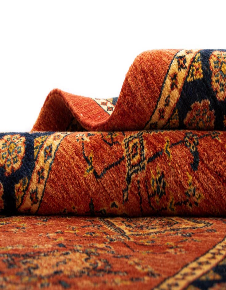 Detail image of 3' x 12' 10 Luribaft Wool Runner Rug