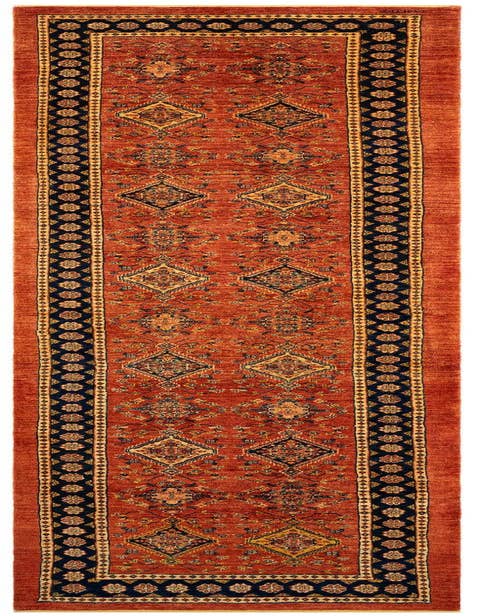 Detail image of 3' x 12' 10 Luribaft Wool Runner Rug