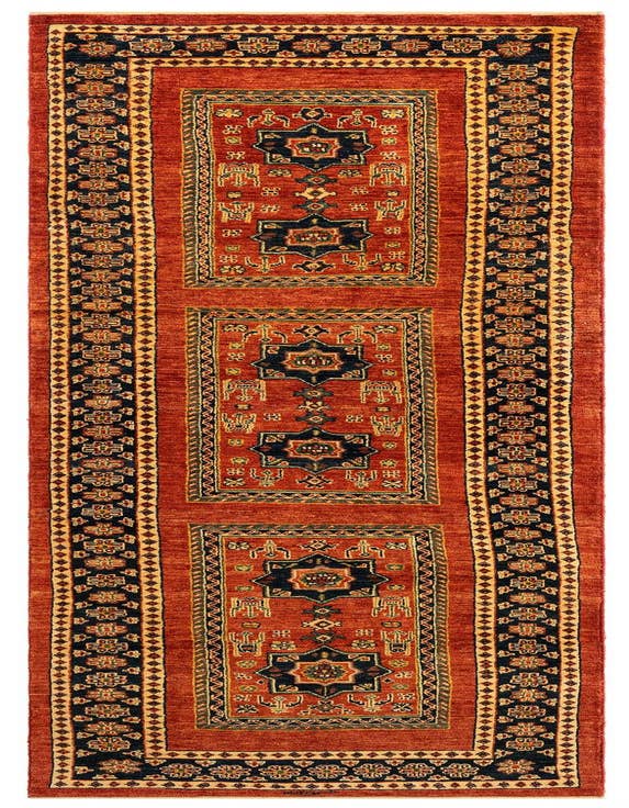 Detail image of 2' 9 x 9' 9 Luribaft Wool Runner Rug