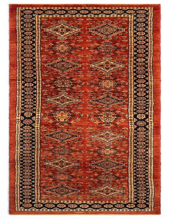 Detail image of 2' 9 x 9' 10 Luribaft Wool Runner Rug