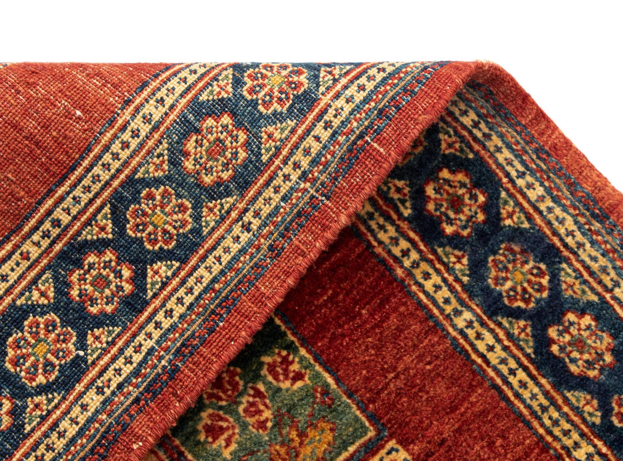 2' 8 x 9' 6 Luribaft Wool Runner Rug