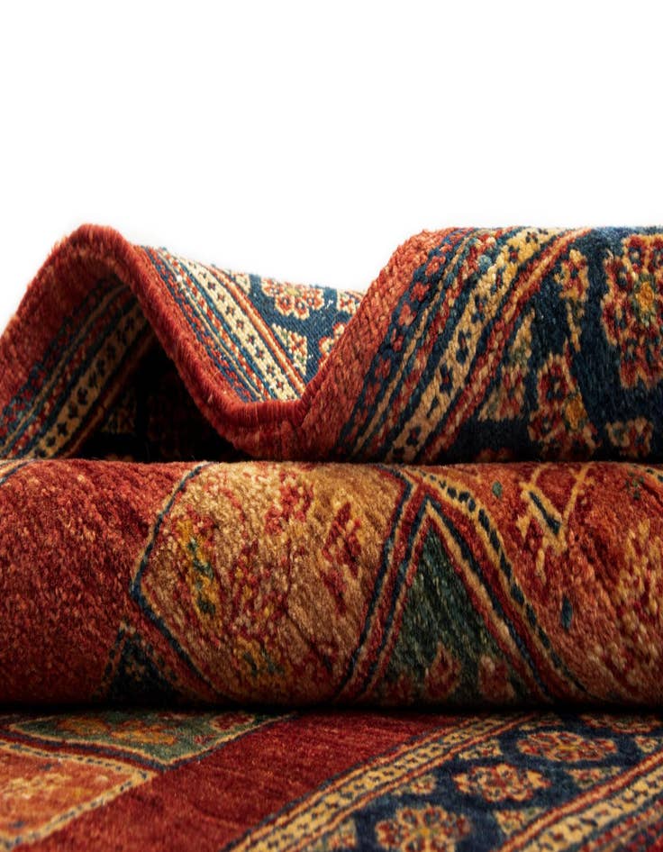 Detail image of 2' 8 x 9' 6 Luribaft Wool Runner Rug