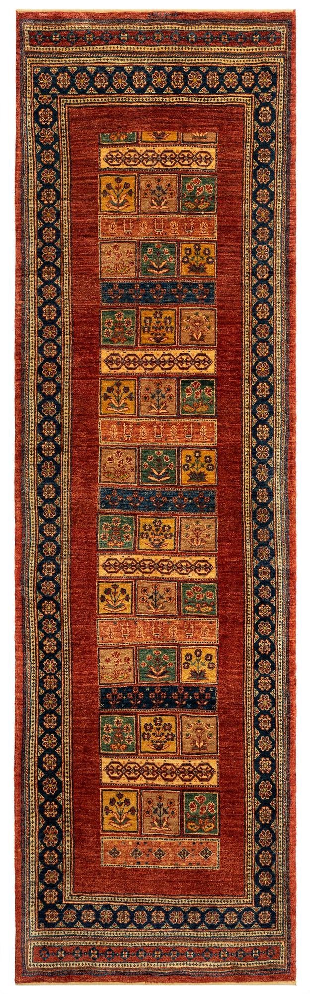 2' 8 x 9' 6 Luribaft Wool Runner Rug