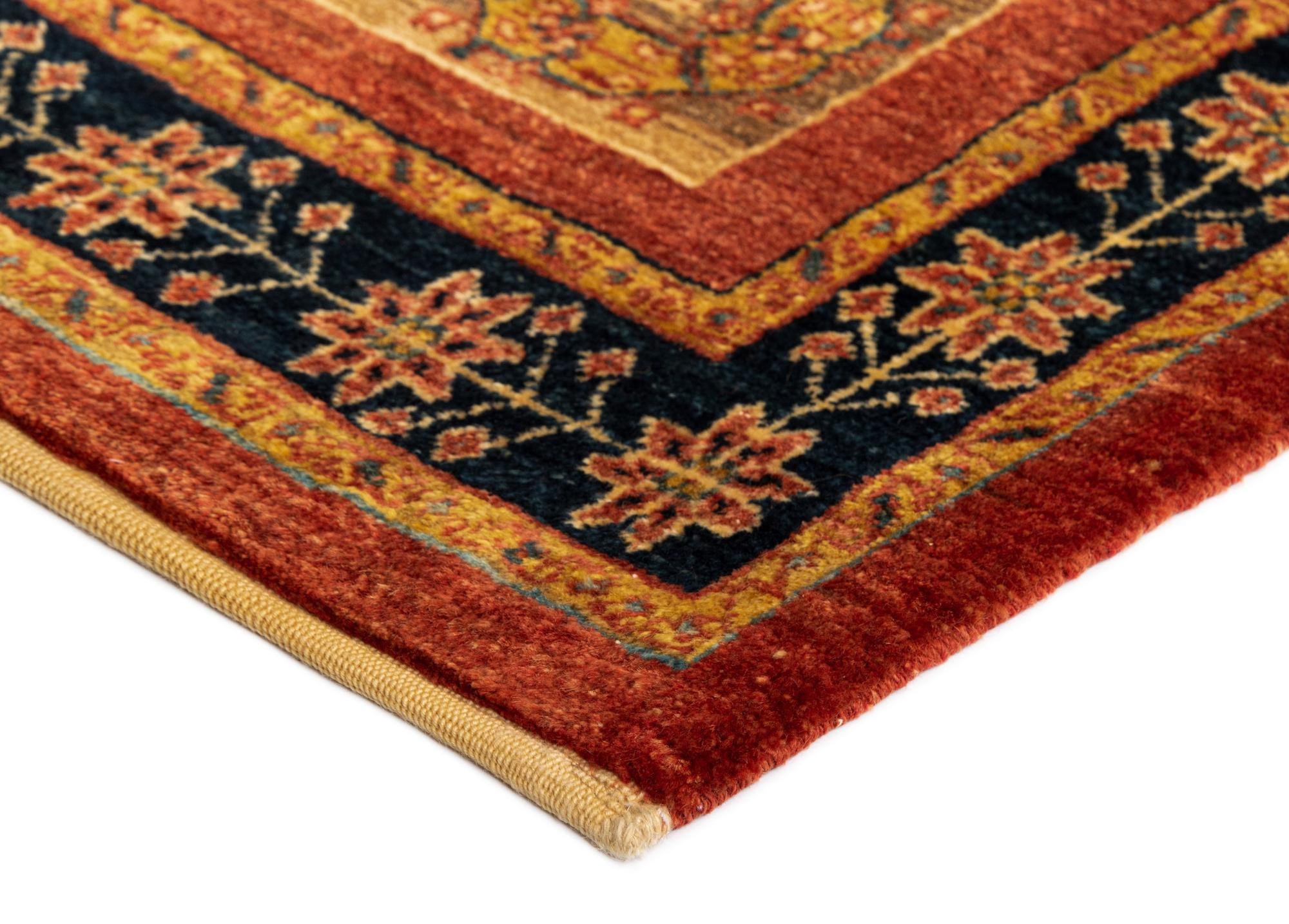 2' 7 x 8' 5 Luribaft Wool Runner Rug