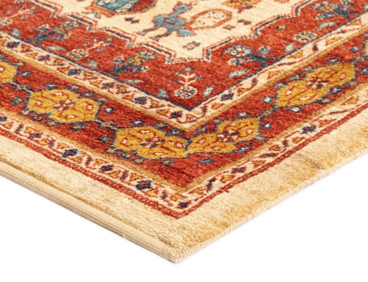 Detail image of 2' 9 x 9' 6 Luribaft Wool Runner Rug