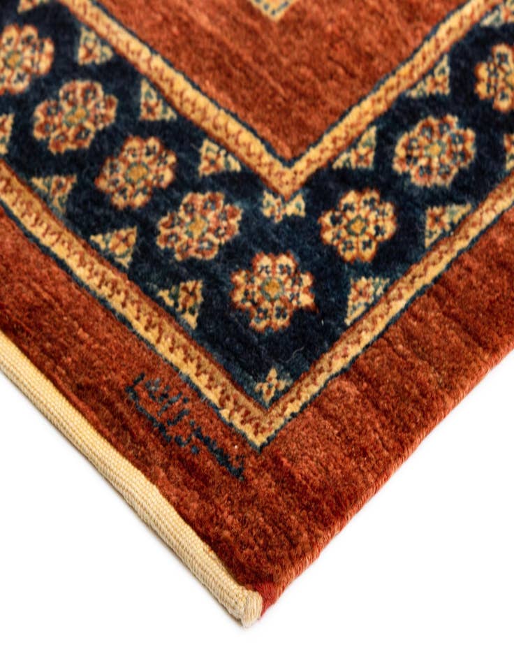 Detail image of 2' 8 x 13' 2 Luribaft Wool Runner Rug