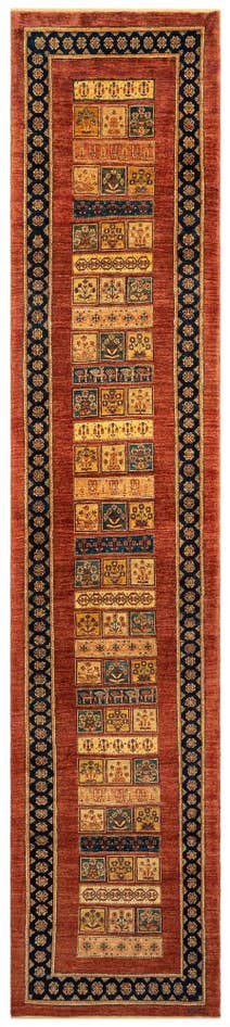 Detail image of 2' 8 x 13' 2 Luribaft Wool Runner Rug