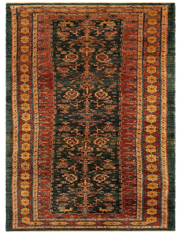 Detail image of 2' 9 x 9' 6 Luribaft Wool Runner Rug
