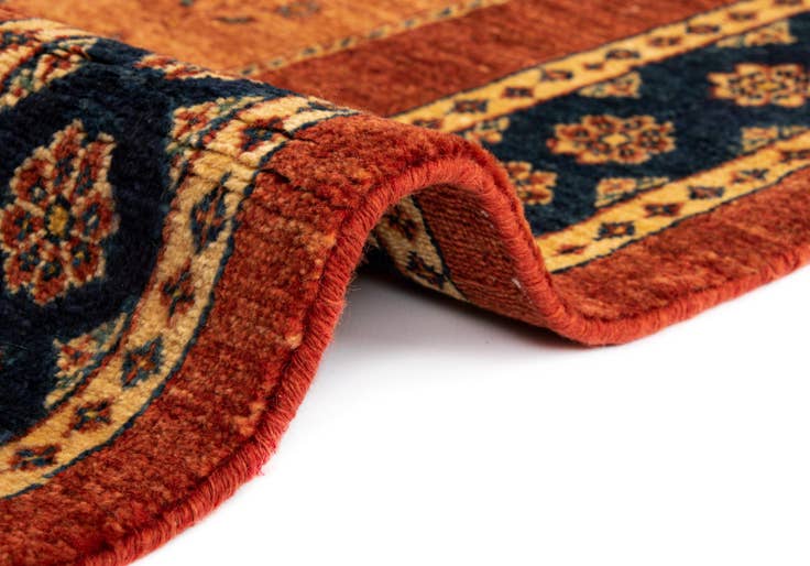 Detail image of 3' x 9' 4 Luribaft Wool Runner Rug
