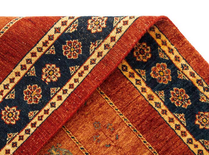 3' x 9' 4 Luribaft Wool Runner Rug