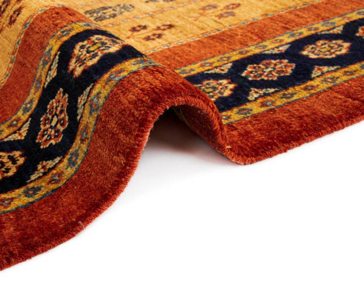 Detail image of 2' 11 x 6' 6 Luribaft Wool Runner Rug