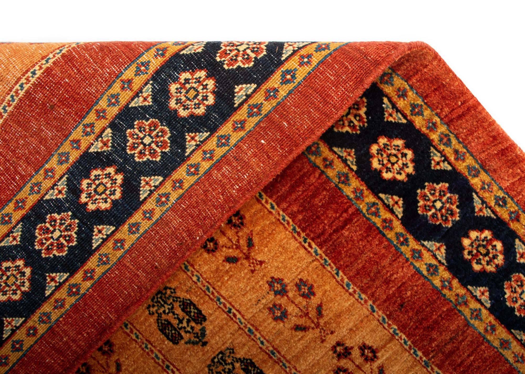 2' 11 x 6' 6 Luribaft Wool Runner Rug