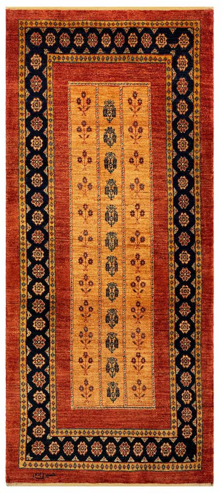 2' 11 x 6' 6 Luribaft Wool Runner Rug
