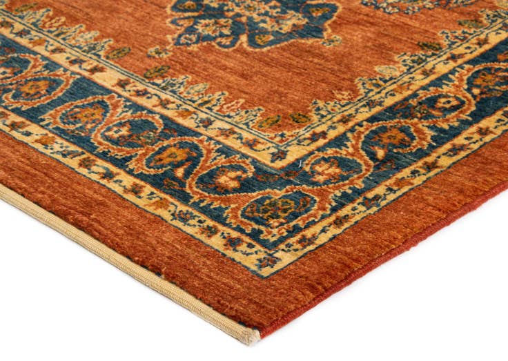 Detail image of 90cm x 200cm Luribaft Wool Runner Rug