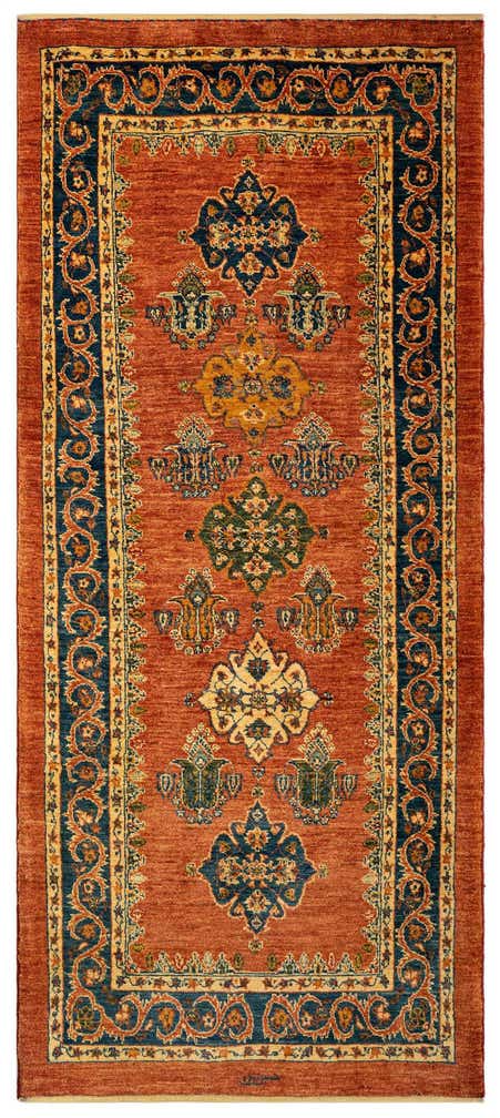 90cm x 200cm Luribaft Wool Runner Rug
