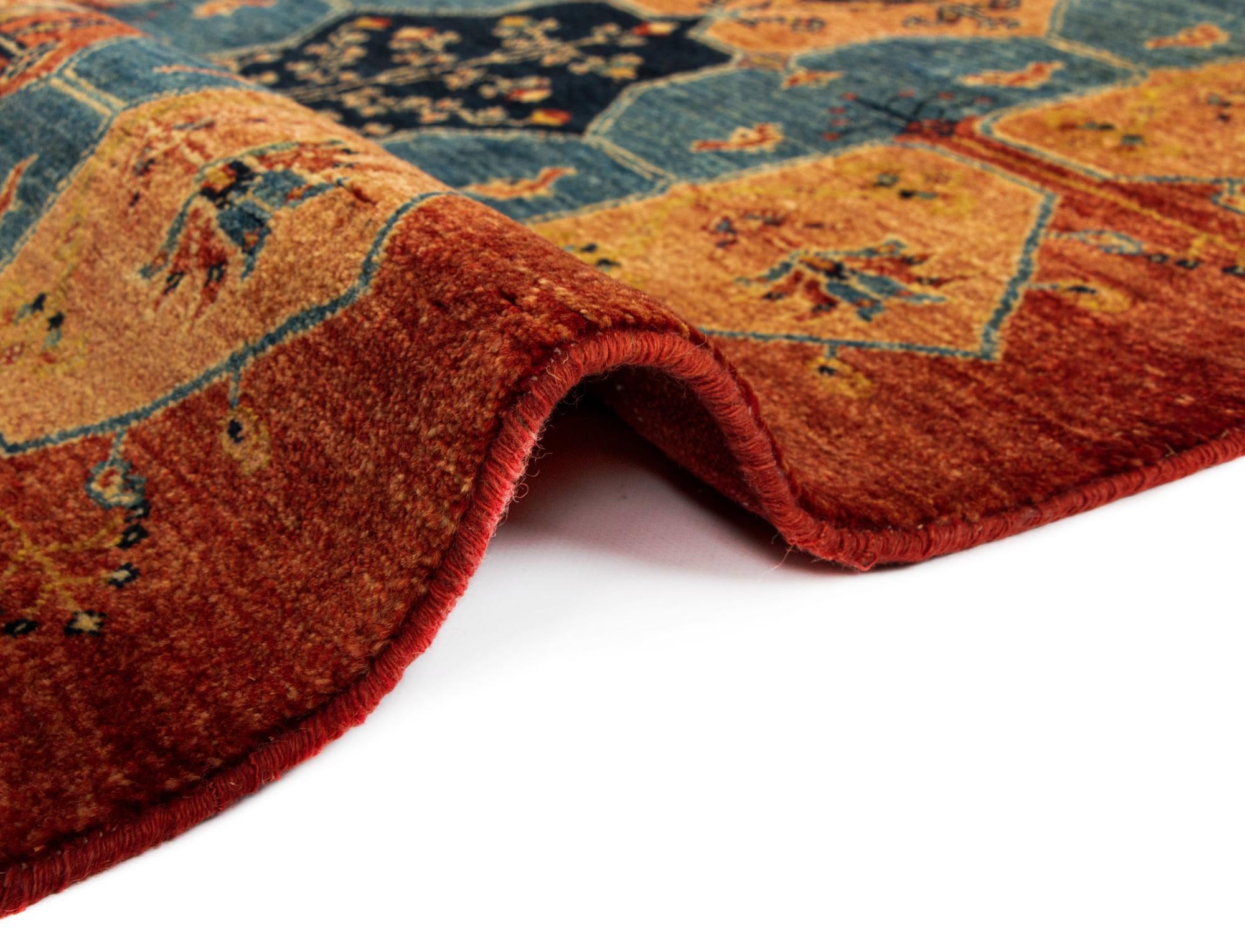 3' x 6' 8 Luribaft Wool Runner Rug