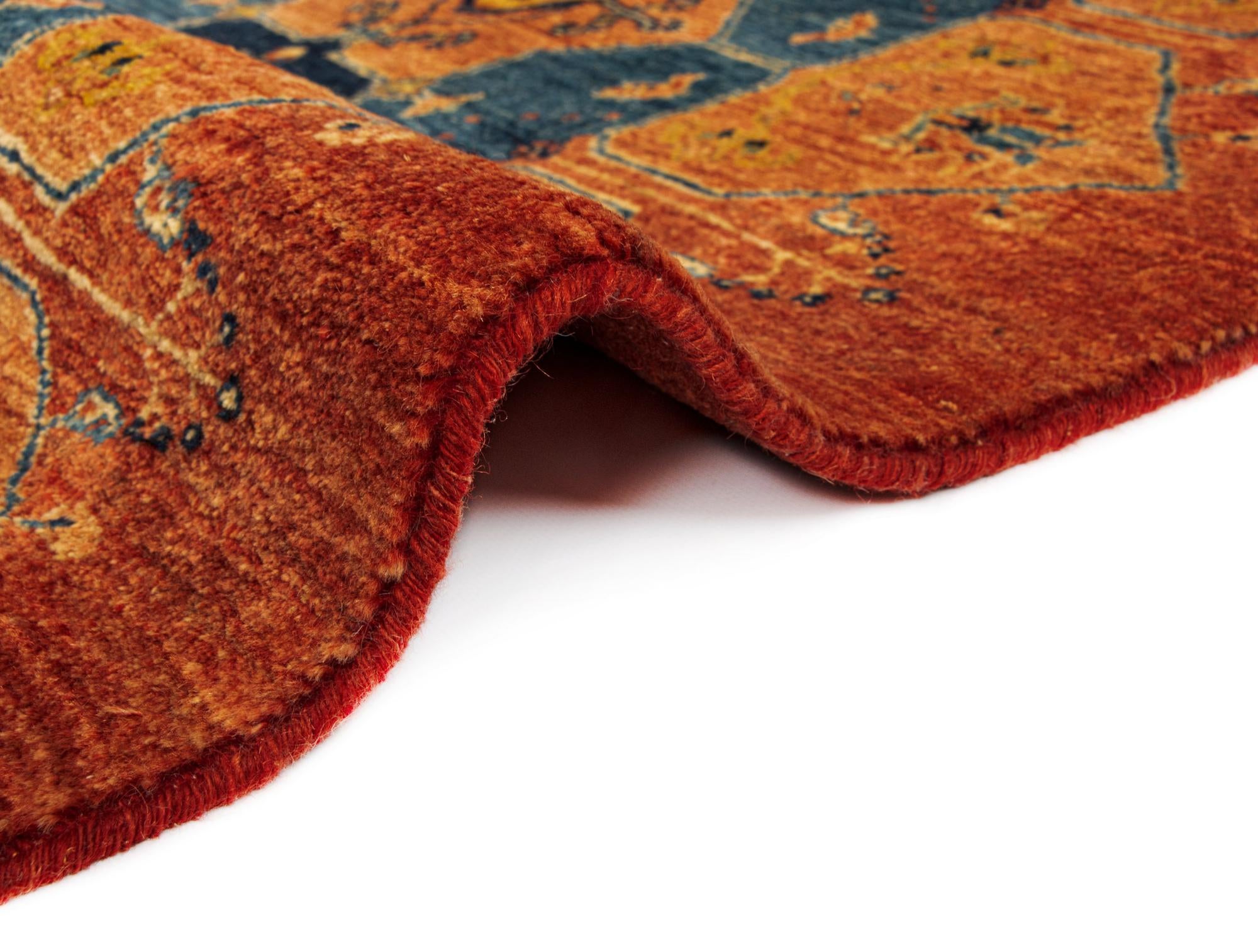 3' x 6' 7 Luribaft Wool Runner Rug