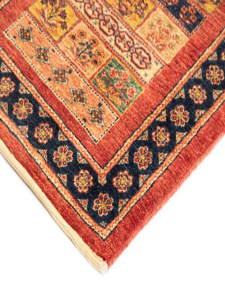 Detail image of 2' 4 x 6' 3 Luribaft Wool Runner Rug