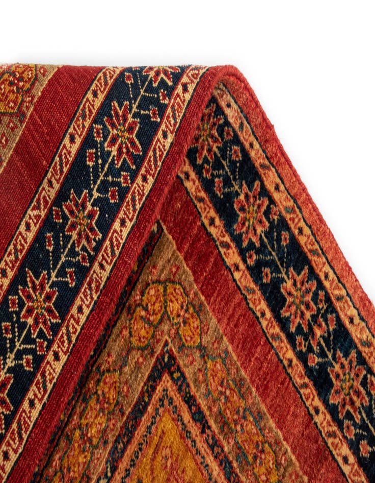 Detail image of 2' 8 x 6' 7 Luribaft Wool Runner Rug