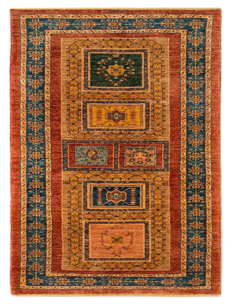 2' 9 x 6' 5 Luribaft Wool Runner Rug