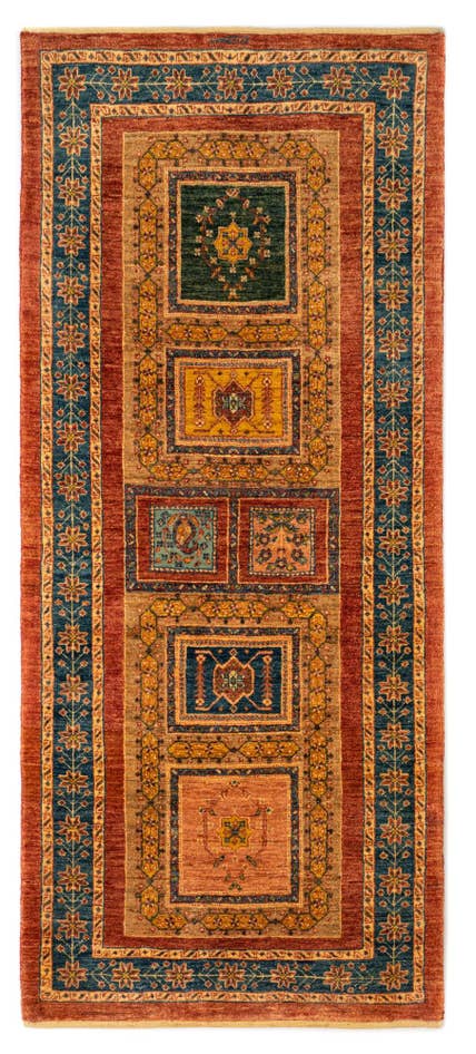 Detail image of 2' 9 x 6' 5 Luribaft Wool Runner Rug